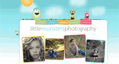 Desktop Screenshot of littlemonstersphotography.com